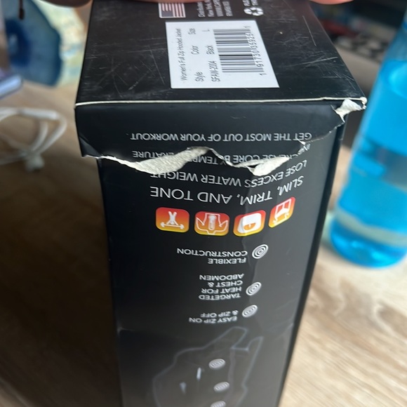 WOMEN'S Neoprene Sauna Hooded Jacket L - Picture 11 of 13